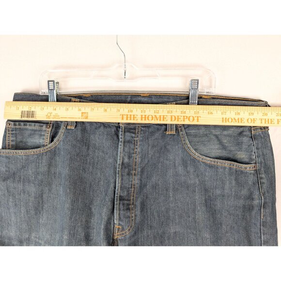 Levis Jeans Mens 40x30 Blue 501 Brooks Brothers Button-Fly USA Made 100% Cotton - Picture 8 of 16